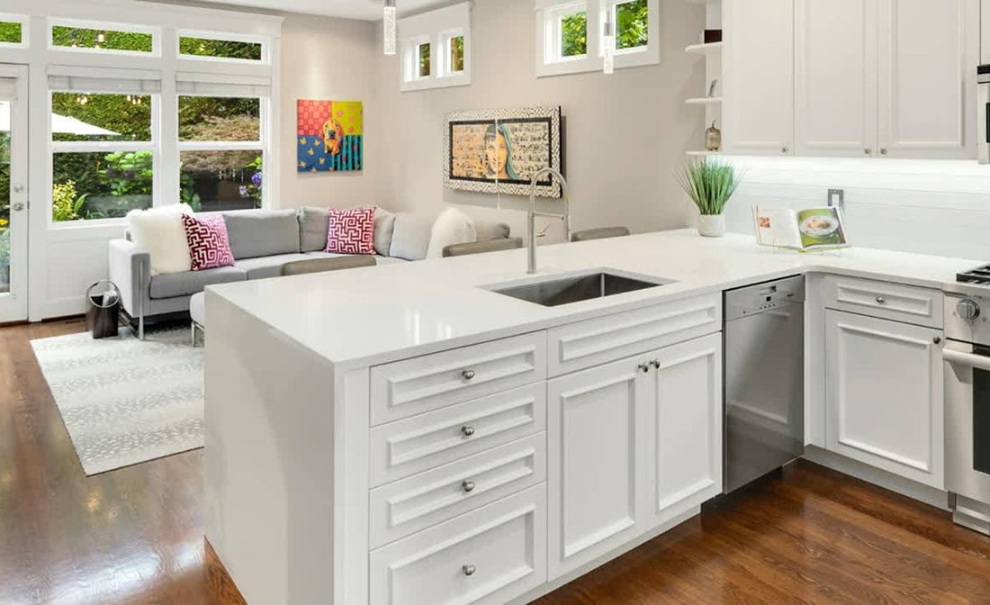 kitchen cabinet repaint Oak Harbor